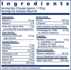 Life Extension Cat Mix scoop and powder texture