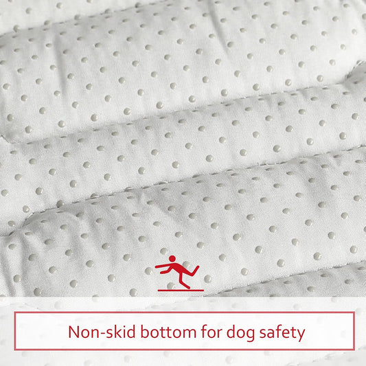 Two pack dog crate mats with cute star design