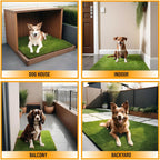 Ottomanson puppy training pad set on a balcony