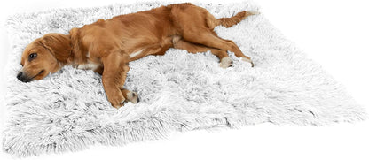 Best Friends by Sheri Calming Shag Dog Blanket - Ultra Soft Faux Fur Pet Throw, Anxiety-Relief, Lightweight Warm Bed Cover for Dogs and Cats, Machine Washable, Taupe, 30" x 40" - Image 11
