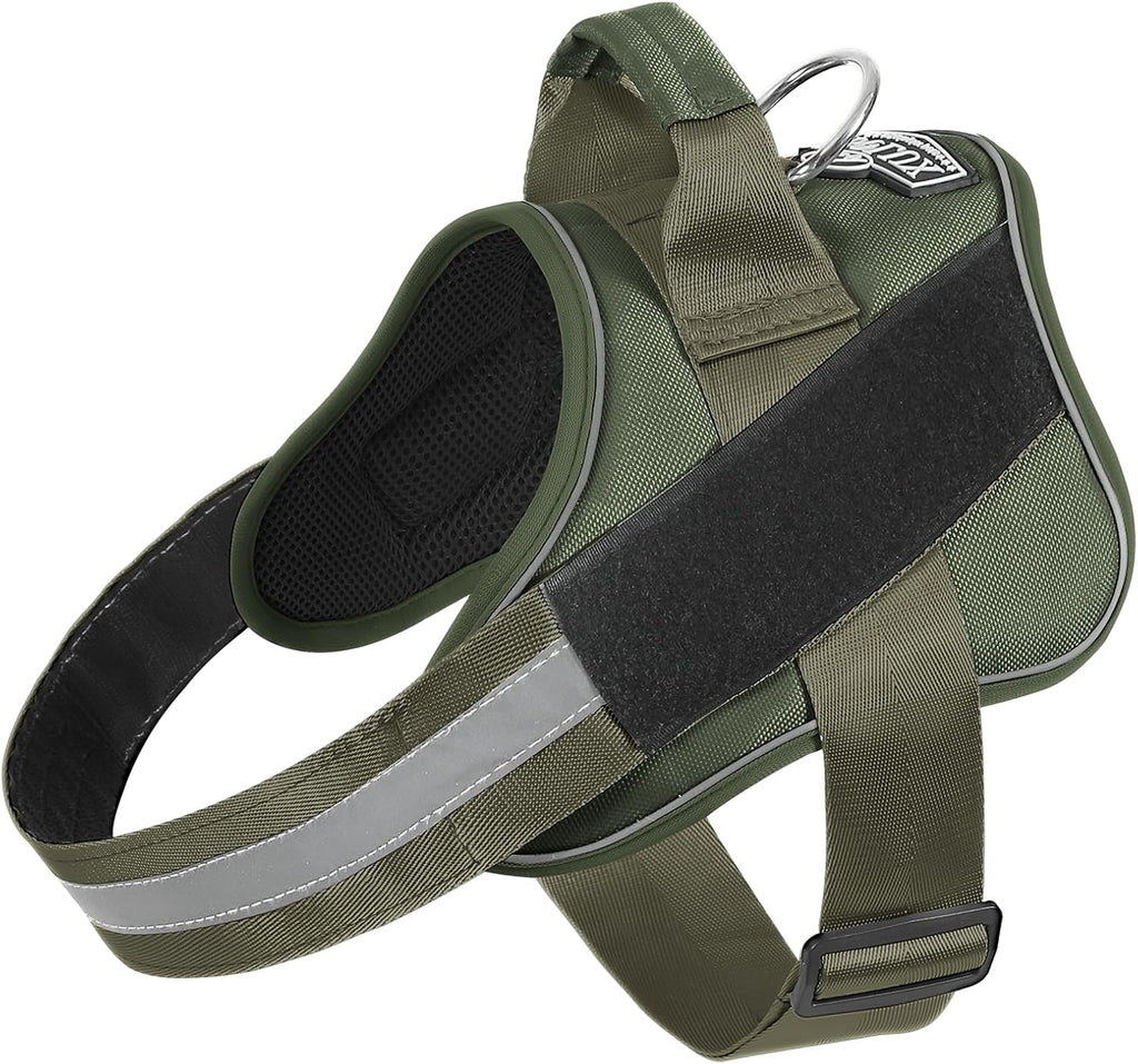 Dog Harness, No-Pull Reflective Dog Vest, Breathable Adjustable Pet Harness with Handle for Outdoor Walking - No More Pulling, Tugging or Choking (Blue, S) - Image 13