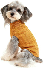 Bwealthest cozy winter pet jacket laid flat showcasing the elastic turtleneck collar.
