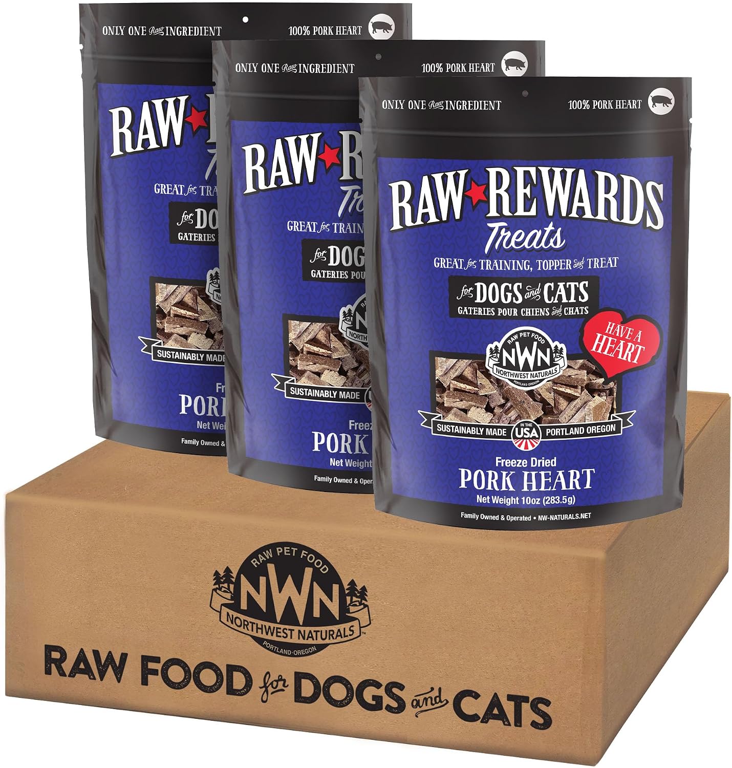 Northwest Naturals Raw Rewards Freeze-Dried Green Lipped Mussel Treats for Dogs and Cats - Bite Sized Pieces - Grain Free - 1 Ingredient - Healthy - Human Grade - All Natural - USA Made - 2 Oz - Image 9