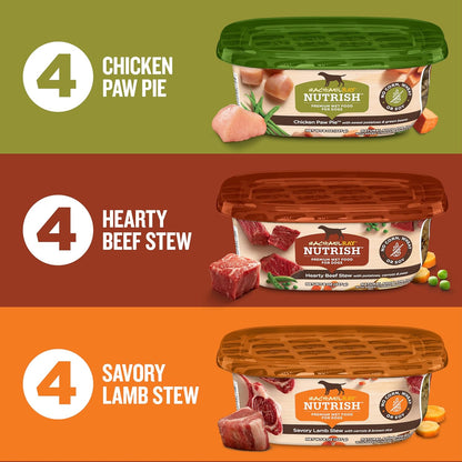 Chicken Paw Pie flavor tub from Rachael Ray Nutrish variety pack