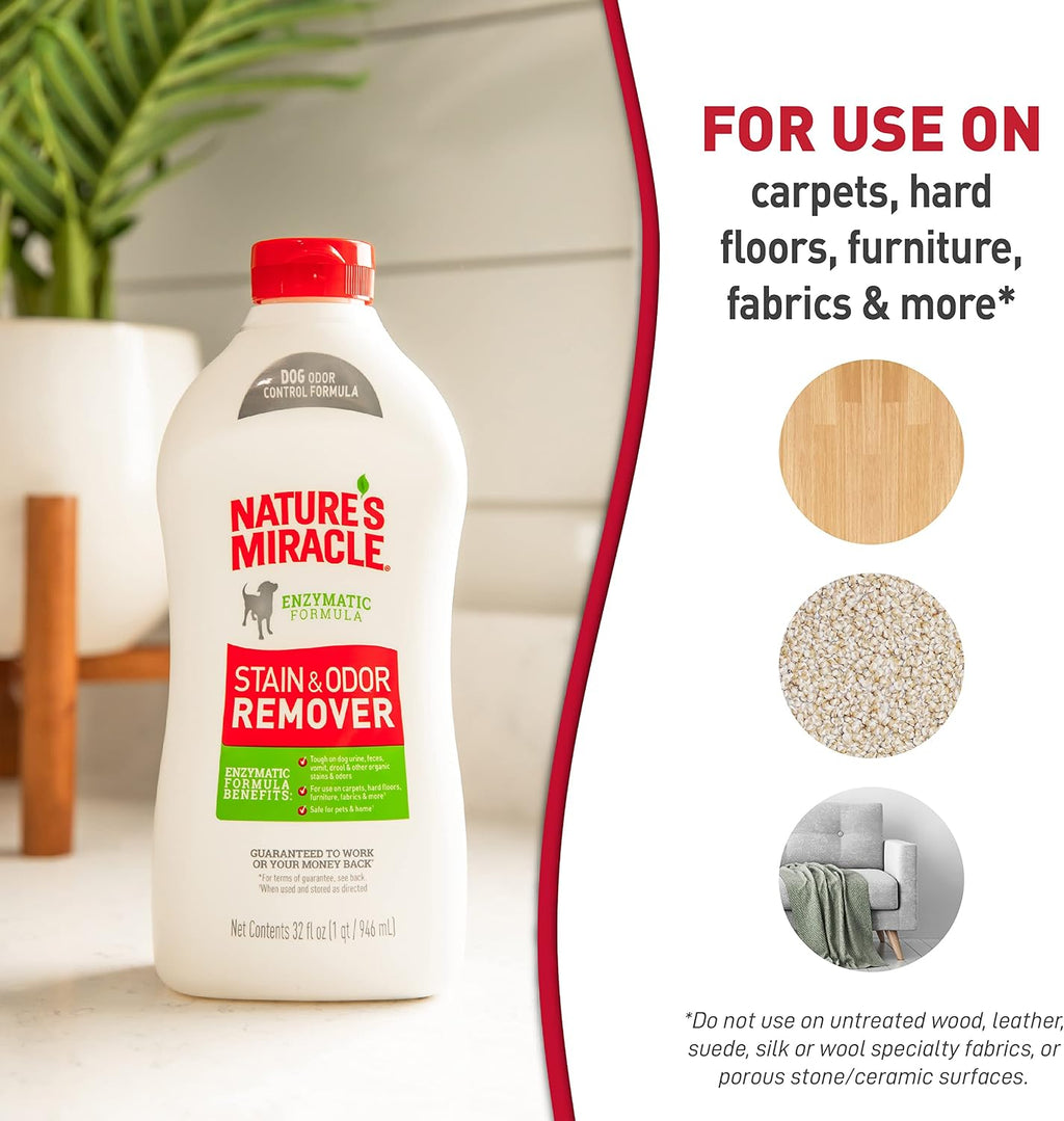 USA imported Nature's Miracle pet care product packaging