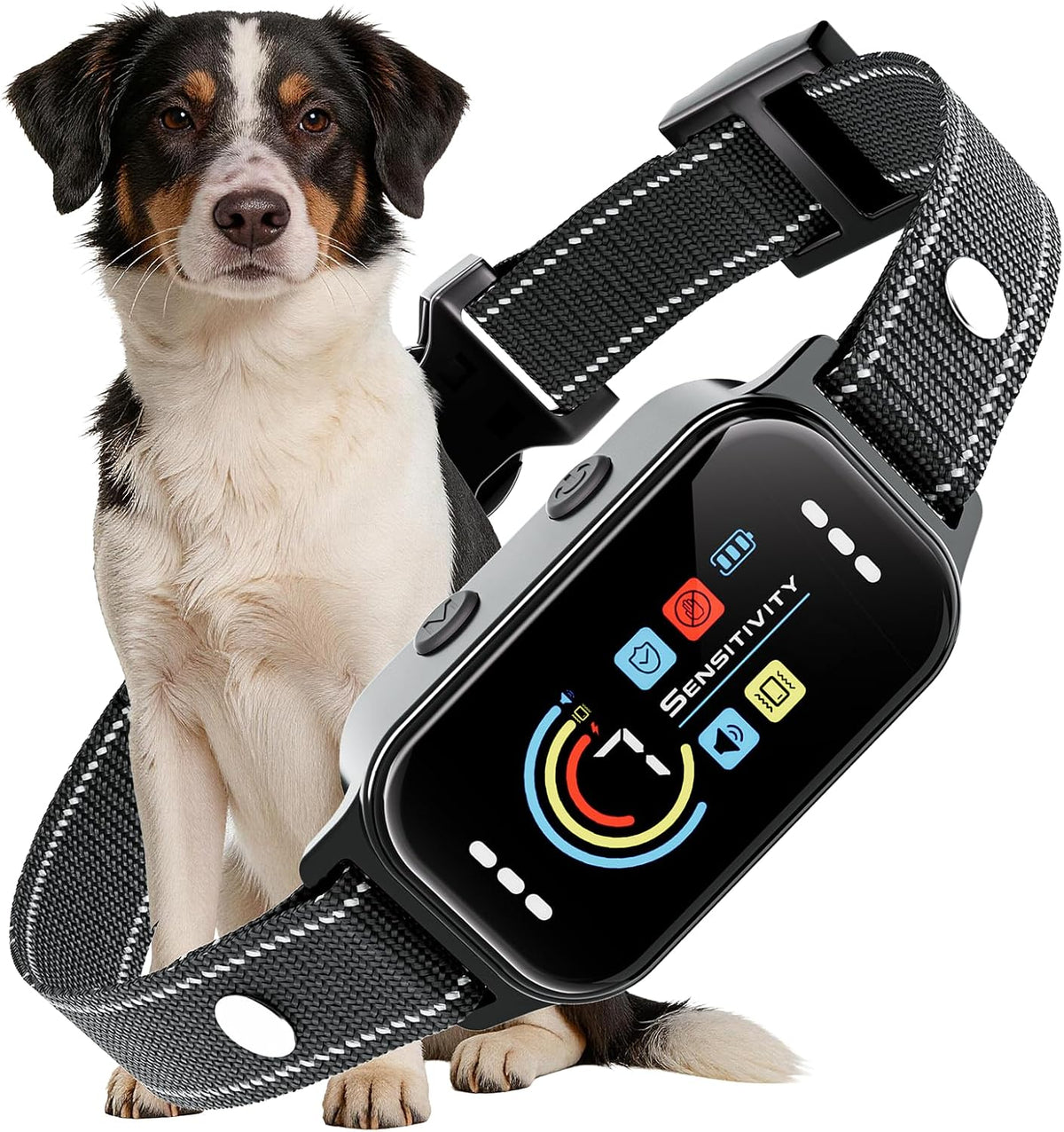 Dog Bark Collar 2 Pack, Auto Anti Barking Collar for Large Medium Small Dogs 11-120lbs, 7 Sensitivity Levels, 5 Safe Training Modes, Humane Bark Training Collar - Image 9