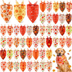 Packaging of Abbylike 50 count patriotic dog bandanas