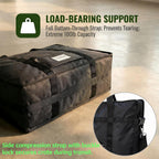 Shinvan durable travel bag dual carry system with adjustable padded shoulder strap.