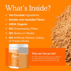 Scoop of Fera Pets pumpkin digestive powder for pets