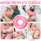 WONONE cat recovery collar size small measurement guide and dimensions