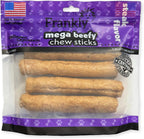 Frankly Pet authentic high protein rawhide free dog treats package detail
