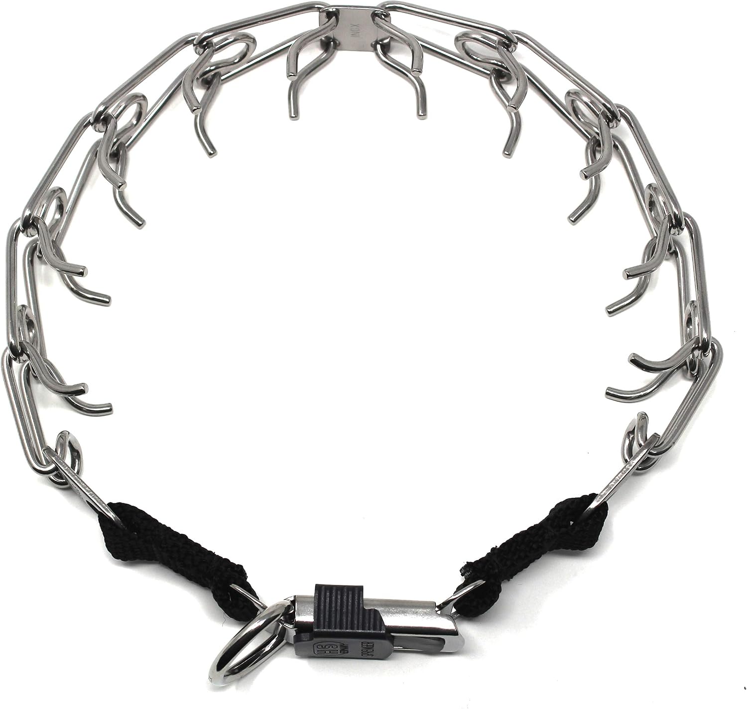 Herm Sprenger Black Stainless Steel Dog Training Collar with Quick Release Buckle Ultra-Plus Pet Collar No-Pull Collar for Dogs Made in Germany 3.2mm x 20in Medium - Image 13
