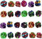 SunGrow Cat Crinkle Balls, Mylar Interactive Toys for Indoor Cats, 6 Pcs - Image 8