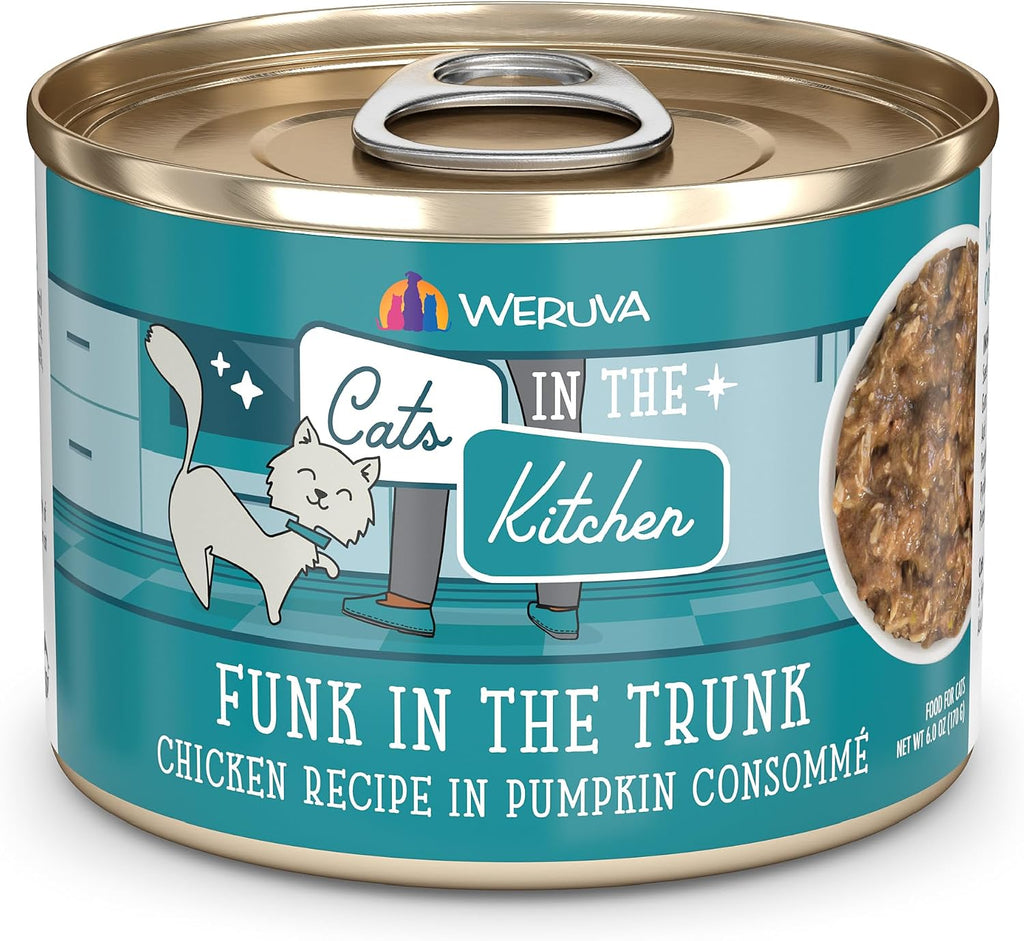 Weruva Cats in The Kitchen, Kitchen Cuties Variety Pack, Wet Cat Food, 3.2oz Can (Pack of 12) - Image 13