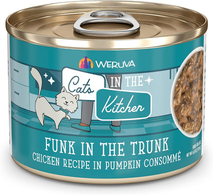Weruva Cats in The Kitchen, Kitchen Cuties Variety Pack, Wet Cat Food, 3.2oz Can (Pack of 12) - Image 13