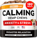 StrellaLab pet anxiety remedy safe ingredients list visualization