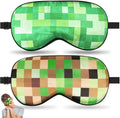 NganSuRong 2 piece kids silk sleep mask front view