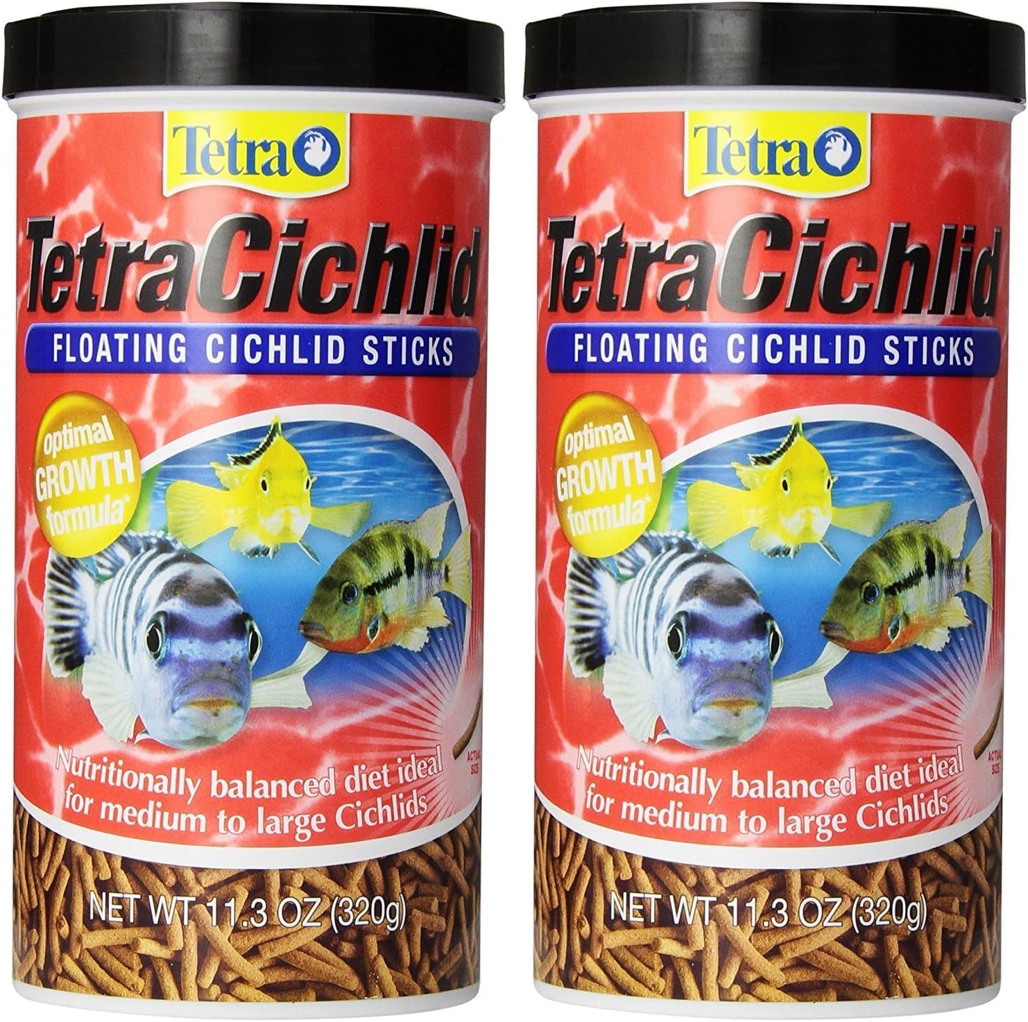 TetraCichlid fish Floating Cichlid Pellets 6 Ounces, Nutritionally Balanced Diet (77063) - Image 12