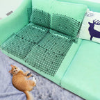 Full set of 15 Pomeat cat scat mats in packaging