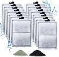 Zuqqony PF-L filter cartridges 15 pack front view showing premium replacement aquarium media.