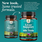 Liver Cleanse Support - Milk Thistle Supplement with Choline - 70 Count - Image 2