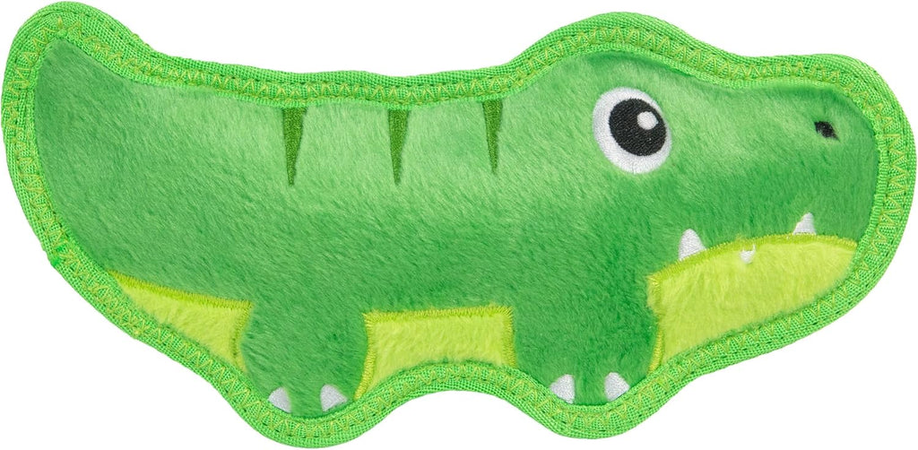 Medium size Outward Hound Tough Skinz dog toy on neutral background