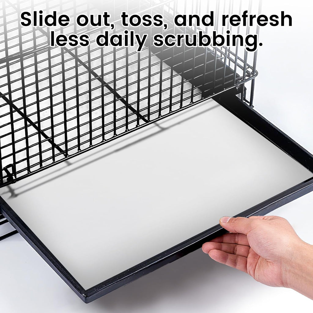 Bulk pack of one hundred sheets showing dimensions clearly