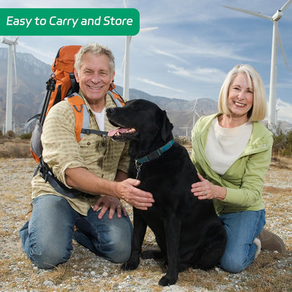 AmaCielo premium imported dog flirt stick pack contents laid out clearly on clean background.