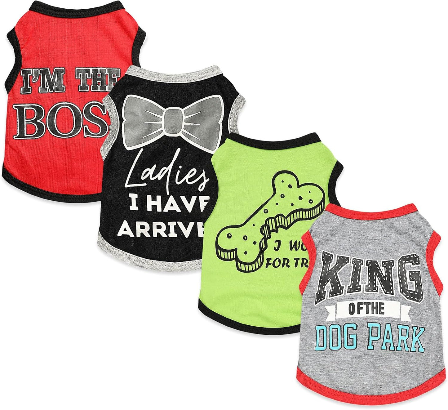 Small dog clothing set ideal for indoor and outdoor wear