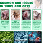 Single use 1.5 milliliter tubes for pet ear care