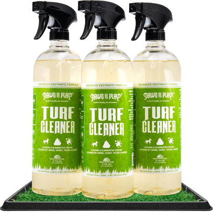 Paws and Play Turf Cleaner for Pet Urine Outdoor and Indoor | Artificial Grass Dog Urine Cleaner That Cleans and Deodorizes Pet Waste on Fake Grass For Dogs - 32 Fl Oz (Single) - Image 10