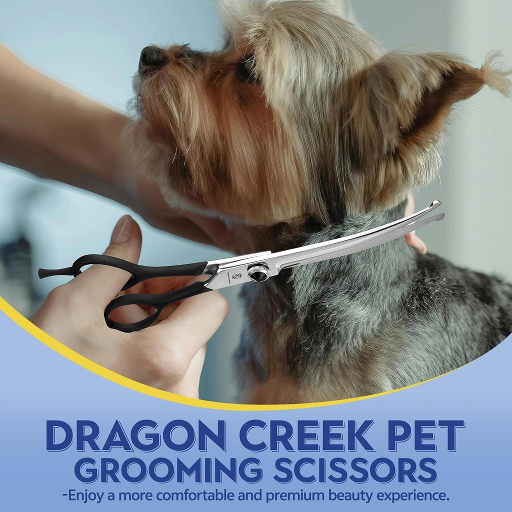 High resilience noise silencer muffler on the professional pet scissors.