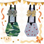 Magnoloran poultry nappies showing waterproof inner lining and pocket