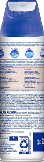 Close up of Lysol Pet Solutions 15 Ounce canister