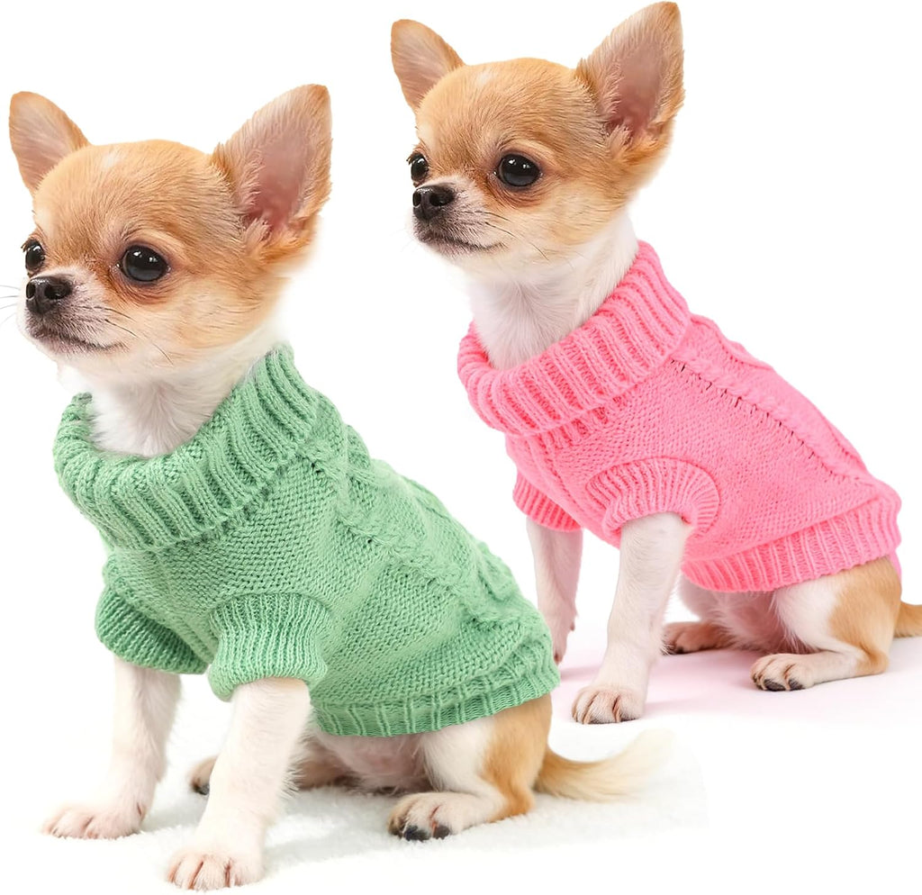 Elastic chest band detail on xx-small puppy winter clothes