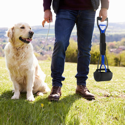 UPSKY foldable dog waste clean up tool large capacity jaw capacity demonstration for big and small pets