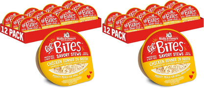 Stella & Chewy's Lil Bites Savory Stews for Small Breeds Beef & Chicken Dinner in Broth, 2.7 oz. Cups (Pack of 12) - Image 11