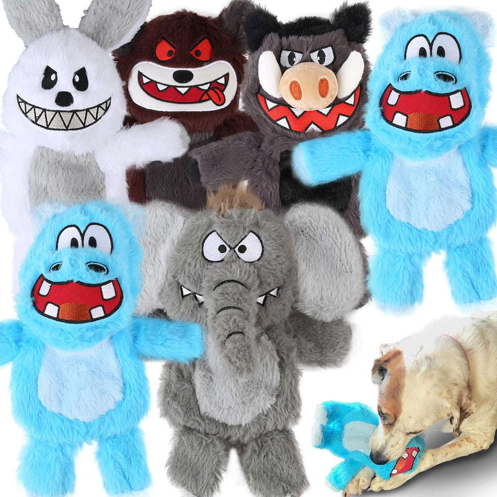 Bzonsmart Dog Squeaky Toys Tough Plush Chew Toys Bundle for Small Medium Large Dogs Interactive Dog Toys to Keep Them Busy Durable Dog Toys for Teething Chewing Playing Training - Image 10