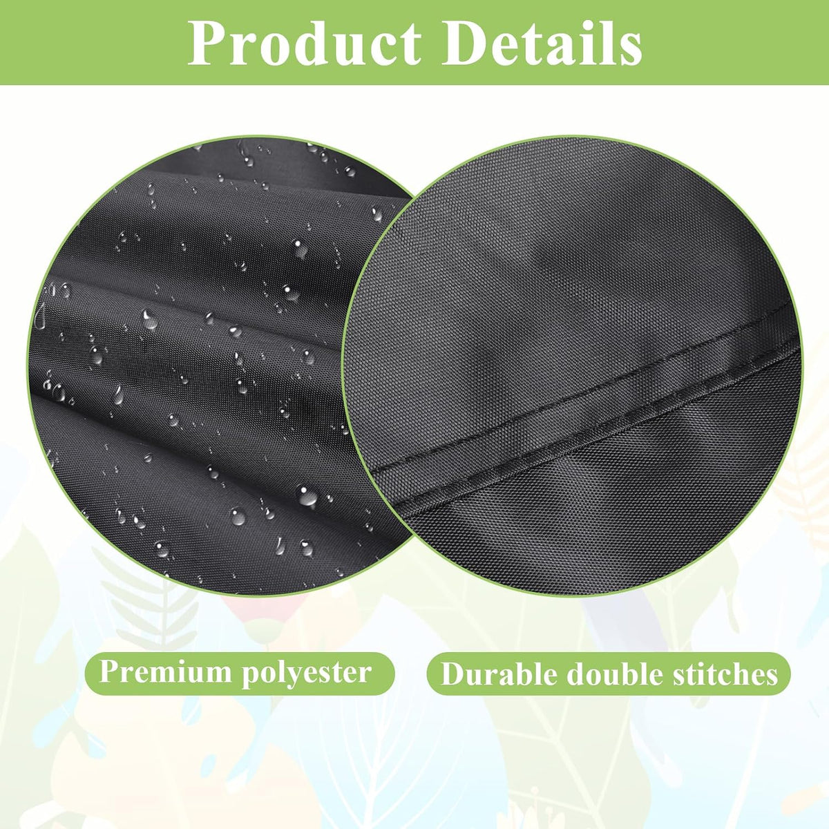 Universal pet cage cover draped over a standard rectangular bird cage