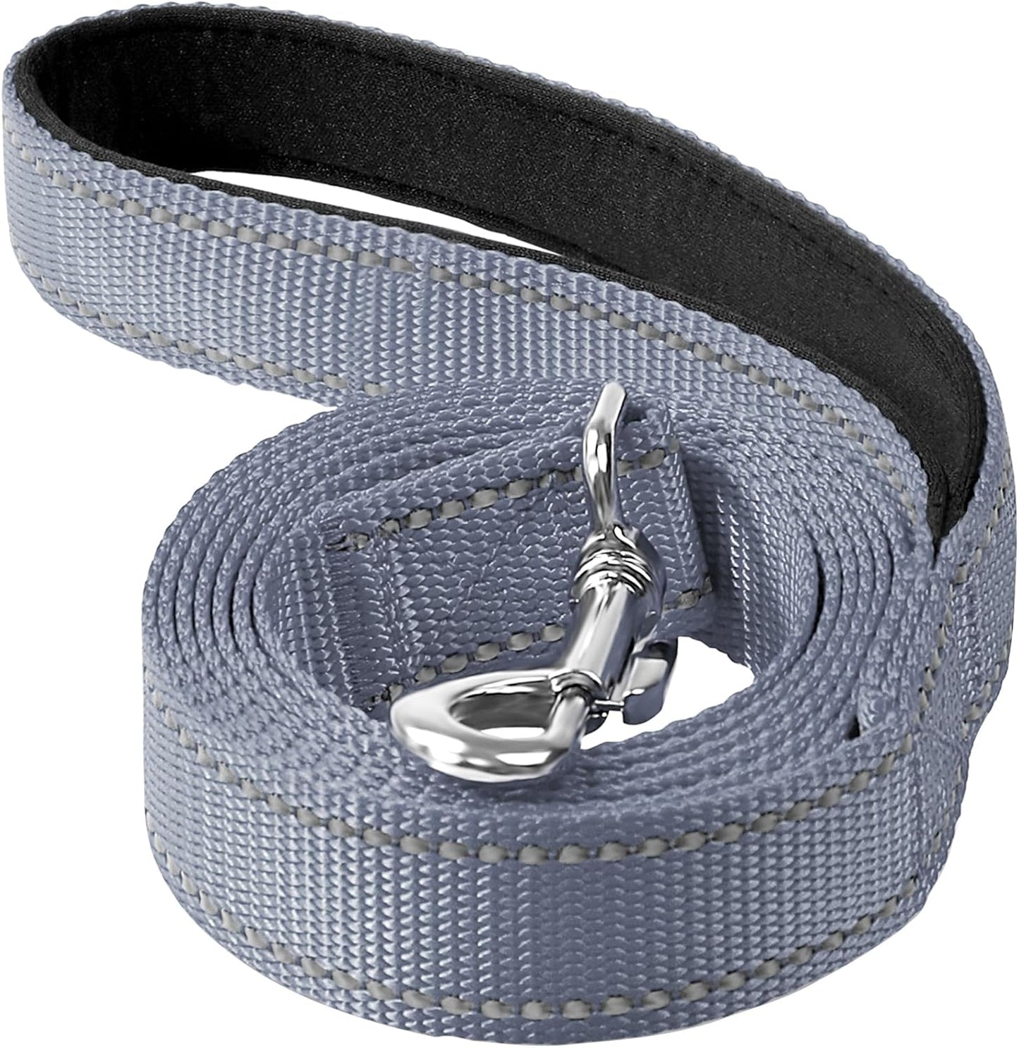Reflective Dog Leash 6ft Soft Padded Handle Nylon Lead for Small & Medium Dogs, Durable Walking Training Leash for Night Safety (Turquoise,3/4Inch Wide) - Image 11