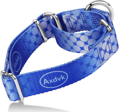 Axdvk stylish gradient safe dog collar for medium breeds
