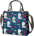 Pheben small dinosaur diaper bag front view