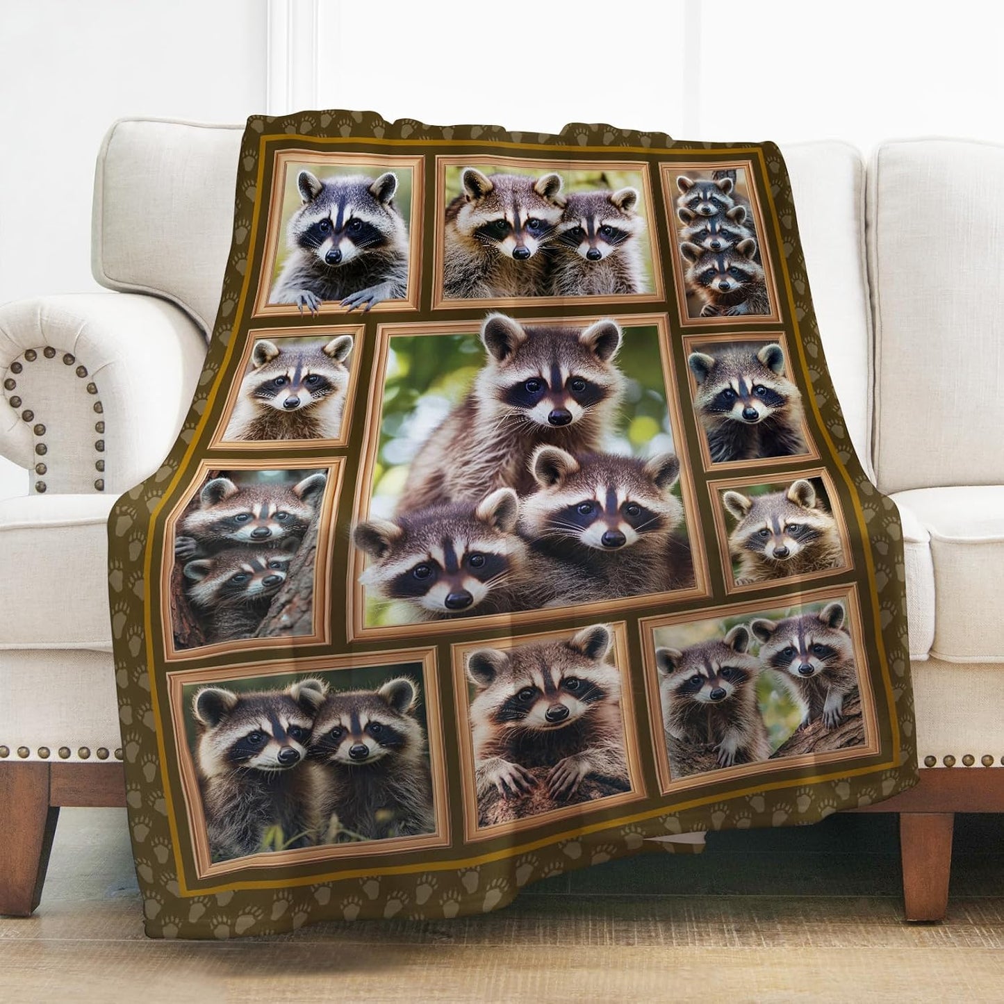 Levens Black Cat Blanket, Cozy Cats Blankets for Cat Lovers 60"x50" Soft Plush Black Cats Gifts, Gift for Animal Lovers, Distinctive Flannel Kitty Blanket for Vintage Botanical Cottage Home Decor - Image 13