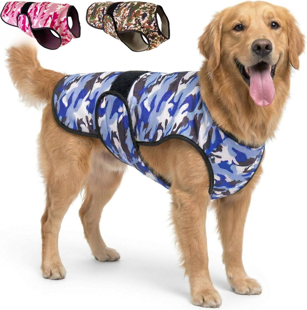 Dog Cooling Vest, 2-Layer Microfiber Cooling Jacket, Pink, L | Longer cooling duration, balanced comfort, UV protection, soft double-layer microfiber fabric, sizes to suit most dogs - Image 15