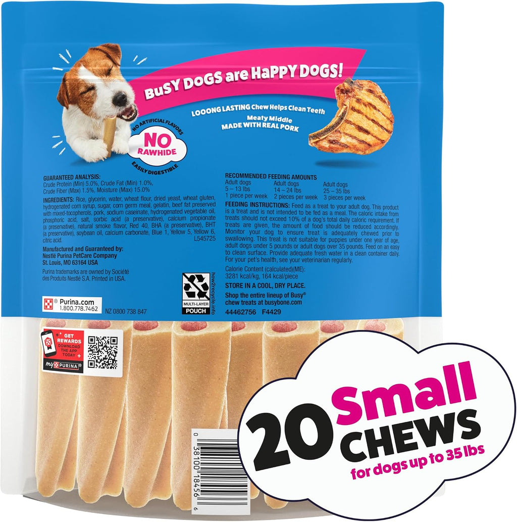 Purina Busy Made in USA Facilities Small Breed Dog Bones, Mini - 20 ct. Pouch - Image 11