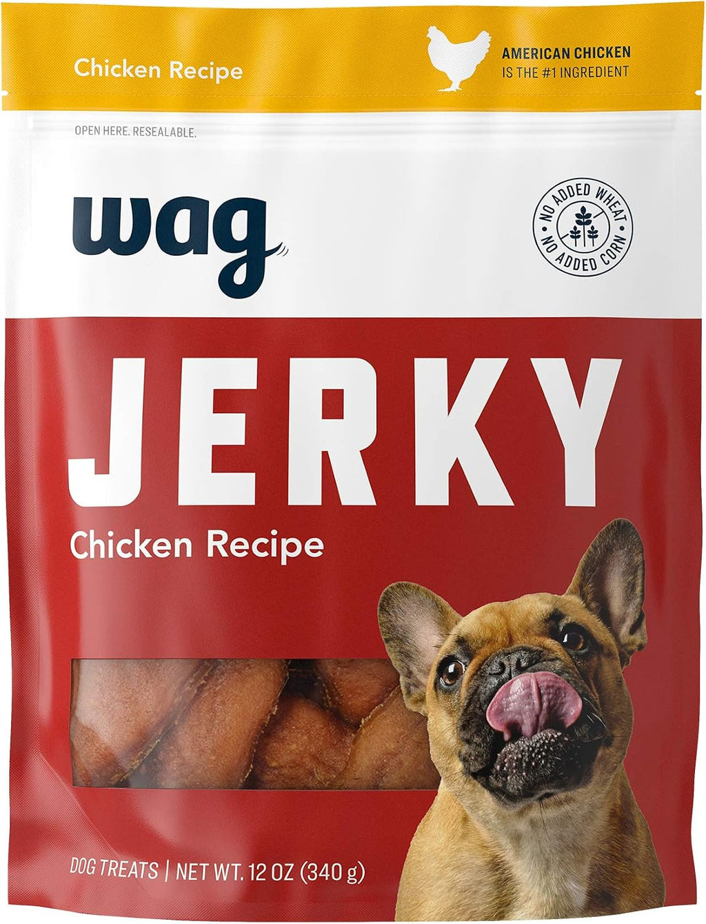Amazon Brand - Wag Soft & Tender American Jerky Dog Treats - Duck Bites, 16 Ounce (Pack of 1) - Image 11