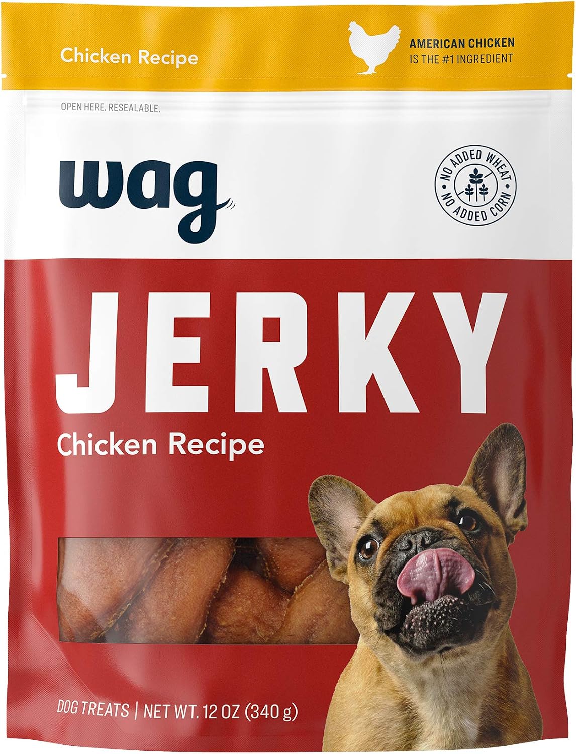 Amazon Brand - Wag Soft & Tender American Jerky Dog Treats - Duck Bites, 16 Ounce (Pack of 1) - Image 11