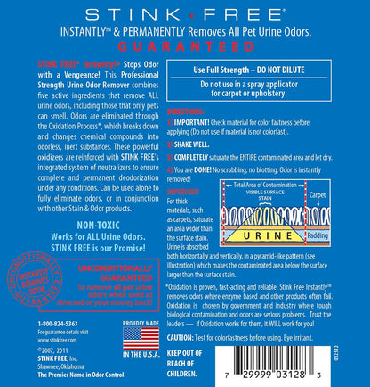 Pet Urine Odor Eliminator and Remover for Cat and Dog Urine, Oxidizer Based Pee Cleaner Destroyer for Carpets, Rugs, Mattress, etc. 128 Oz (1 Gallon) - Image 9