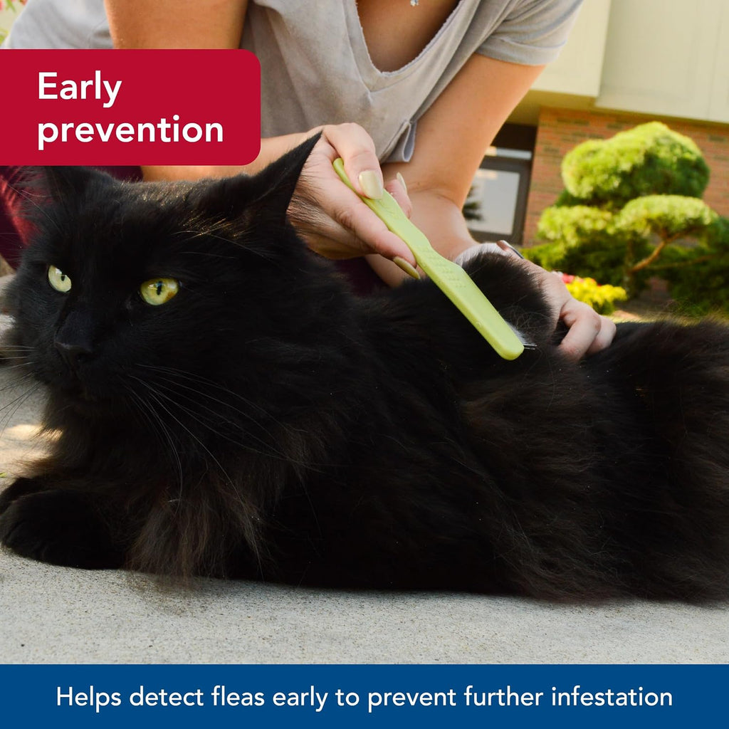 Side profile of Safari flea and tick comb for cats