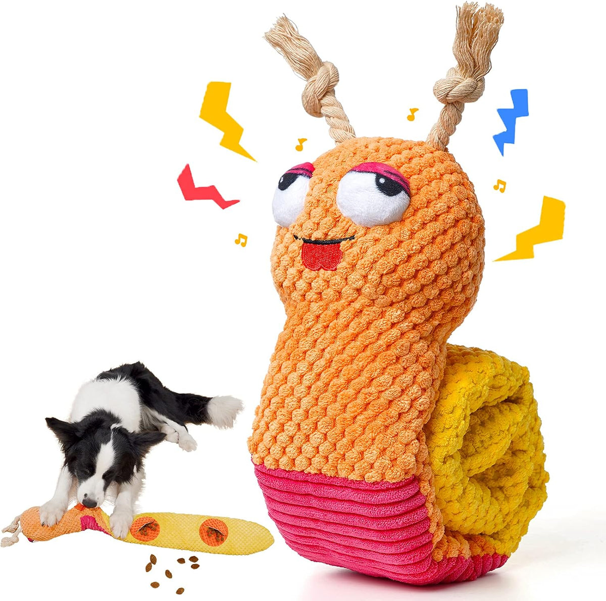 lilfrd Dog Birthday Toy, Birthday Cake Toys for Puppy Gifts, Squeaky Plush Dog Toys - Image 11
